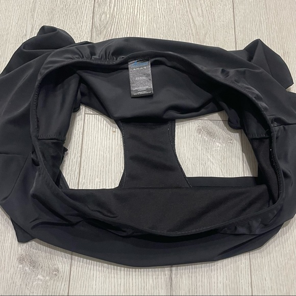 CATALINA Black Swim Bottom Skirt with Built In Briefs Size XL (16/18) - Picture 7 of 8